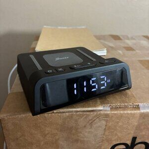 Seneo Alarm Clock With Wireless Charging Pad WaveCombo 201 MINT